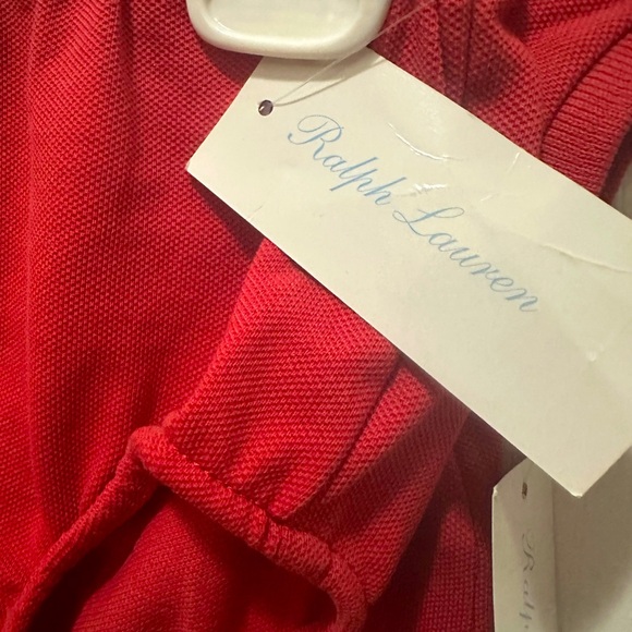 NWT Ralph Lauren red and navy toddler sz.18M 2piece dress set! Great present 🎁 - Picture 9 of 16